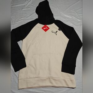 NWT PUMA Big Boys Fleece Hoodie,  1 Front Kangaroo Pocket L 14-16
